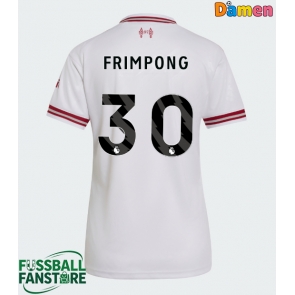 Liverpool Jeremie Frimpong #30 Replik Auswärtstrikot Damen 2026-27 Kurzarm